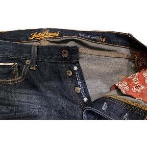 Lucky Legend— Amazing selvedge denim.